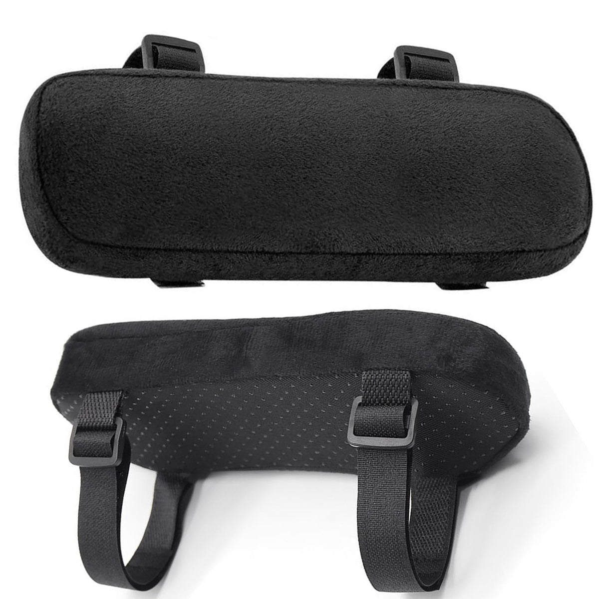 GANILITY Chair Armrest, Armrest Pads, Pack of 2 Ergonomic Foam Armrests Pads, Non-Slip Support Covers, Cushion, Office and Gaming Chair Armrest Pad Arm Rest