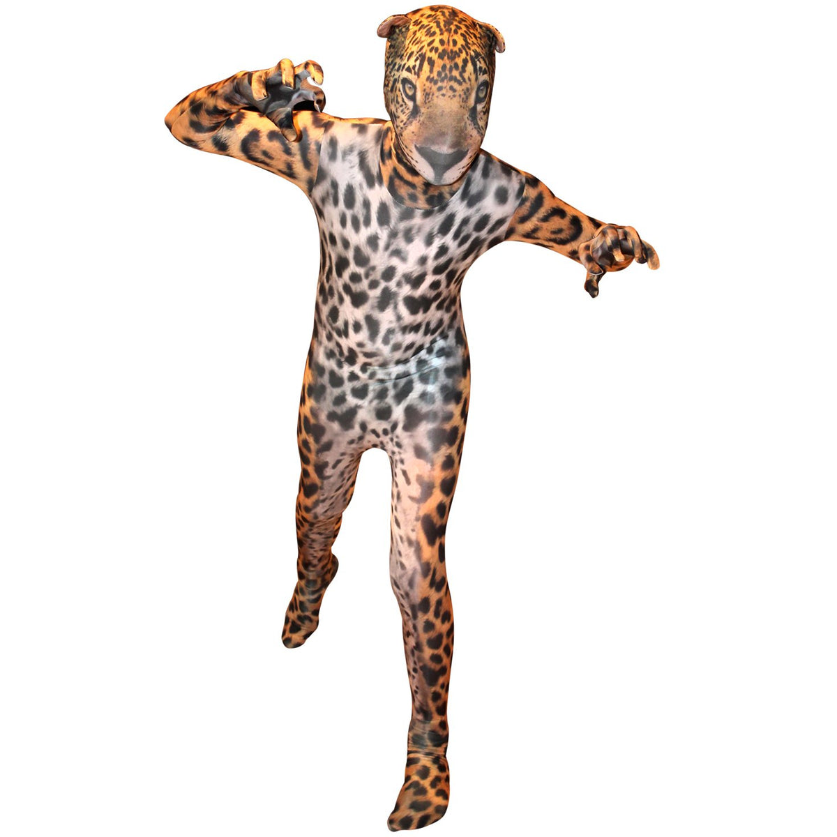 Morphsuits Morph Jaguar AP Kids, Black Morph Suit Kids, Kids Black, Jaguar Costume Kids, Halloween Kids Small