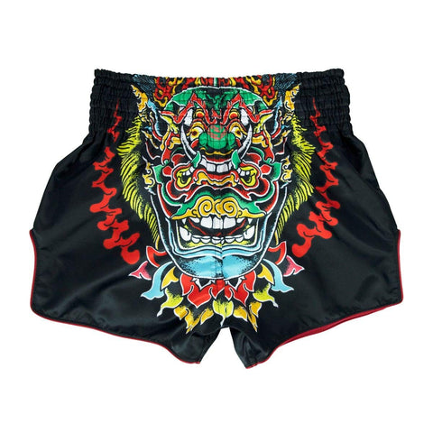 Fairtex Slim Cut Muay Thai Boxing Shorts - BS1912 (Kabuki, X-Large)