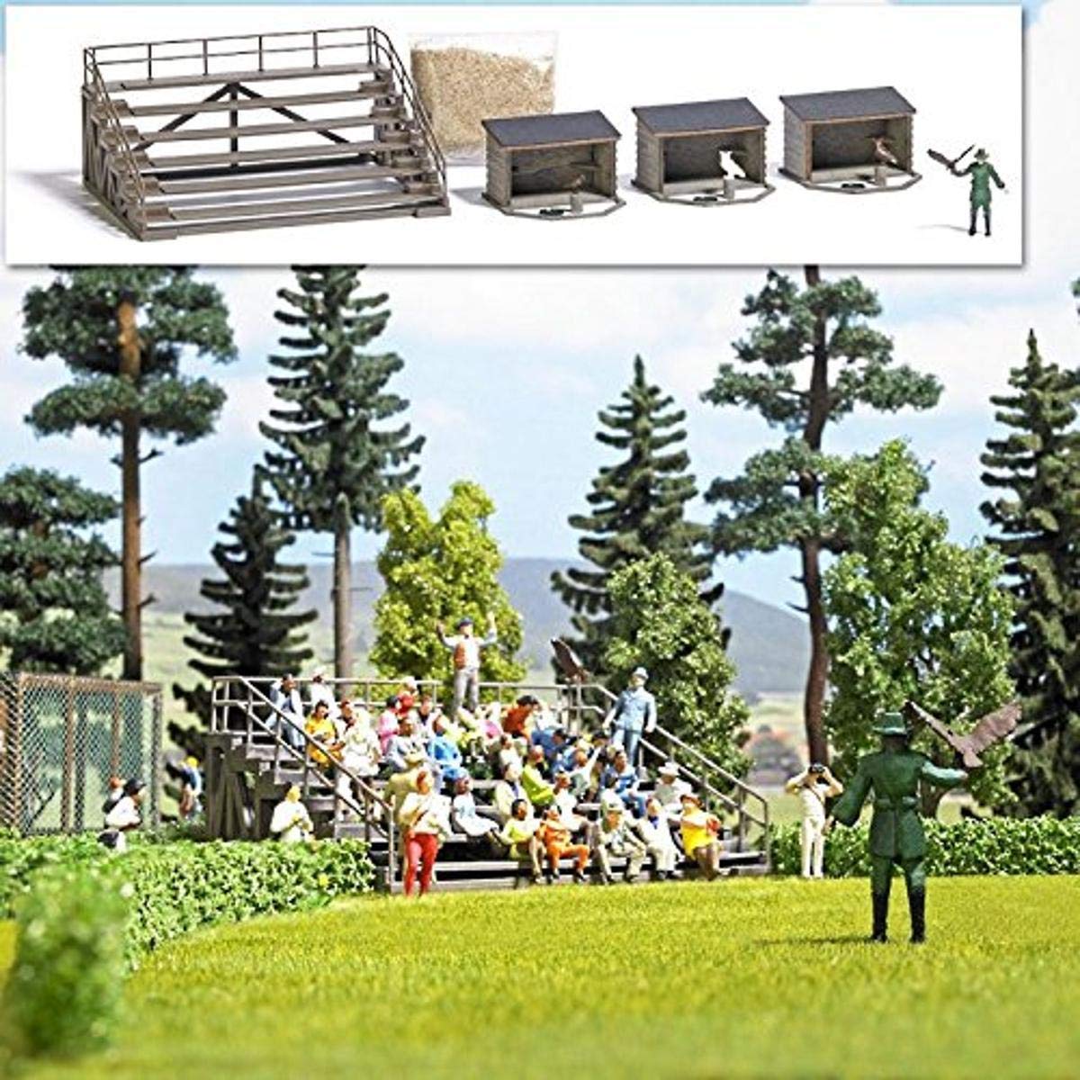 Busch 1067 Falconry HO Scenery Scale Model Scenery