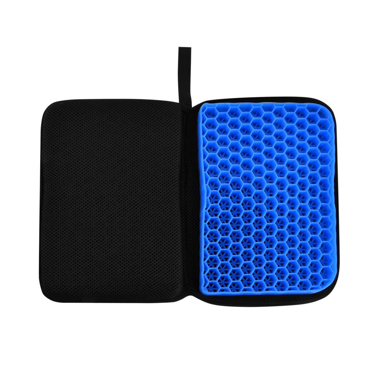 QWLWBU Cooling Gel Seat Cushion Foldable Gel Car Seat Cushion,Thick Egg Seat Cushion for Long Sitting Pressure Relief, for Office Home Chair Car Seat Wheelchair,with No n-Slip Cover