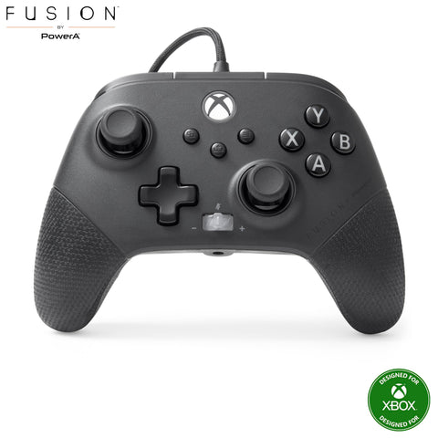 PowerA FUSION Pro 4 Wired Controller for Xbox Series X|S, Xbox One, and Windows 10 & 11, Adjustable Height Thumbsticks with Hall Effect, 4 Mappable Buttons, Officially Licenced