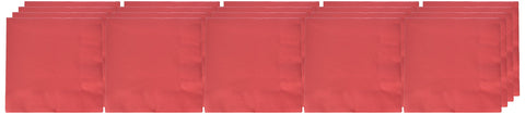 Amscan 3-Ply Dinner Napkins Party Supplies, One Size, Apple Red
