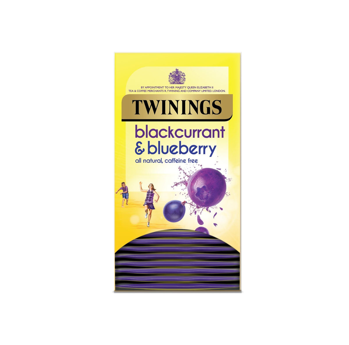 Twinings Blackcurrant & Blueberry Envelope Tea Bags - 4 x 20 (Total 80)