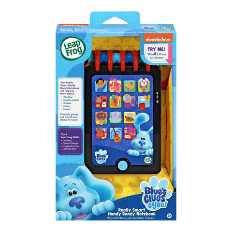 LeapFrog BlueÃƒÂ¢Ã¢â€šÂ¬Ã¢â€žÂ¢s Clues and You! Really Smart Handy Dandy Notebook