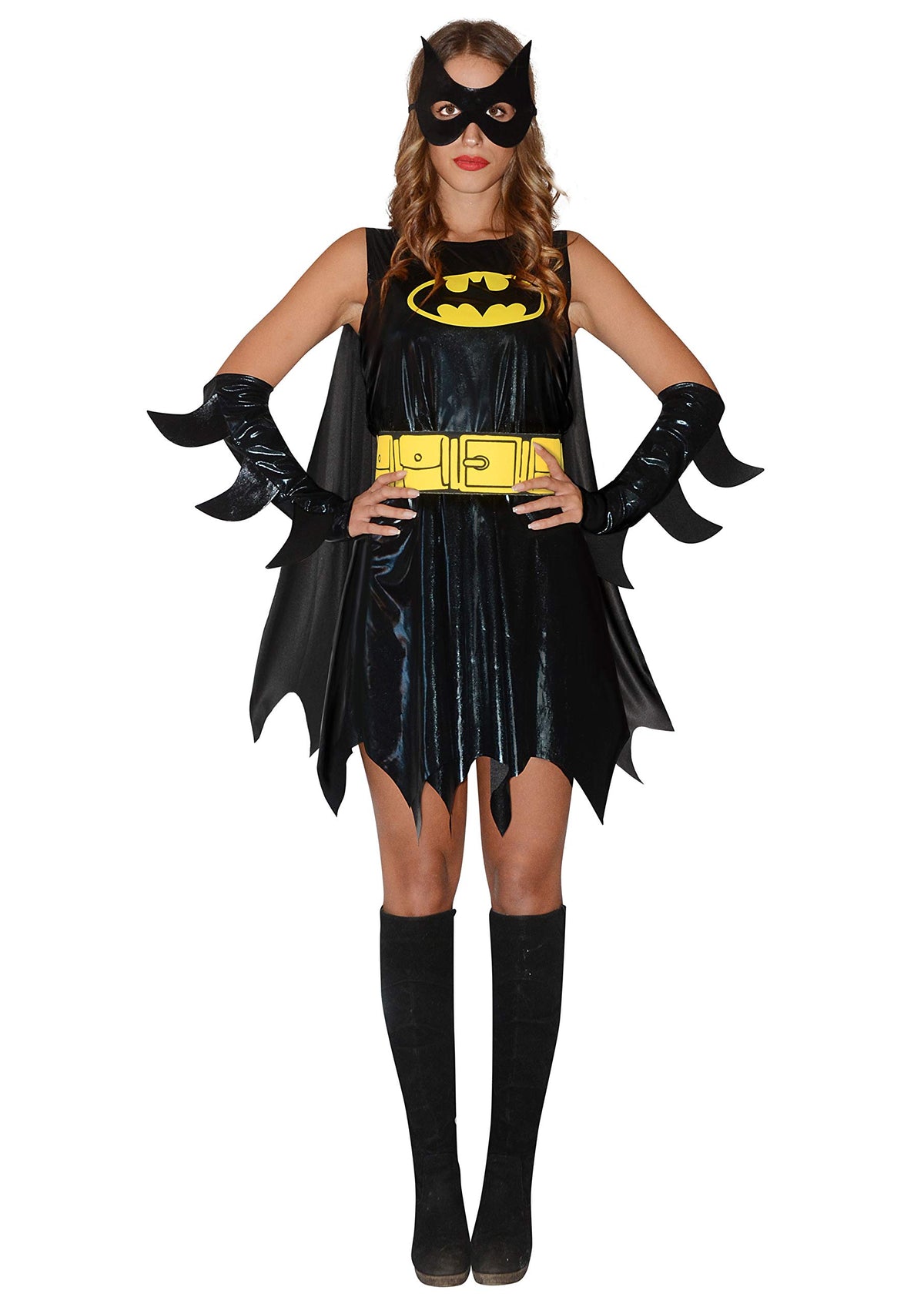 Batgirl costume disguise girl woman adult official DC Comics (Size S)