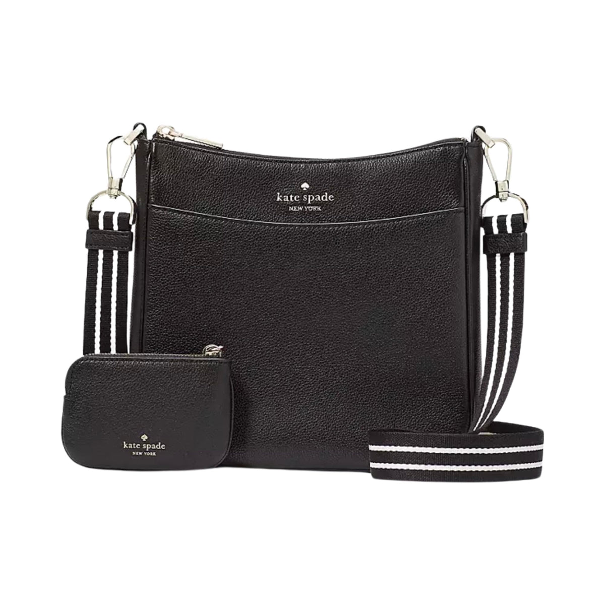 Kate Spade Rosie Rosie North South Swingpack Crossbody (Black)