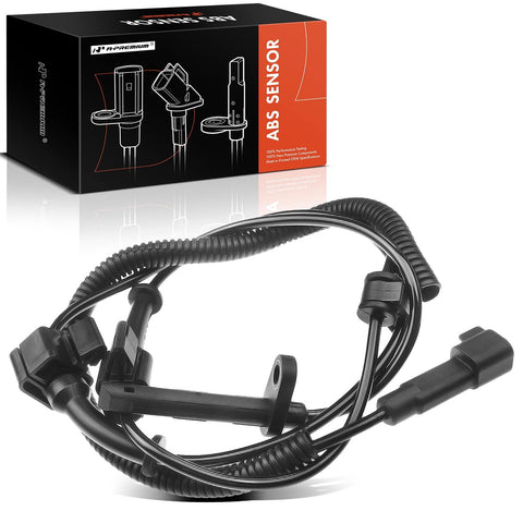 A-Premium ABS Wheel Speed Sensor Compatible with Cadillac Models - CTS 2008 2009 2010 2011 2012 2013 2014 2015 - Front Driver or Passenger Side, Replace# 15854167