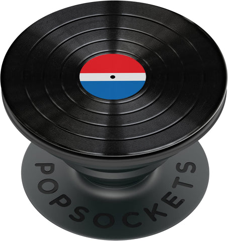 PopSockets Phone Grip with Expanding Kickstand, Backspin PopSocket, Spinning PopSockets - 45 RPM
