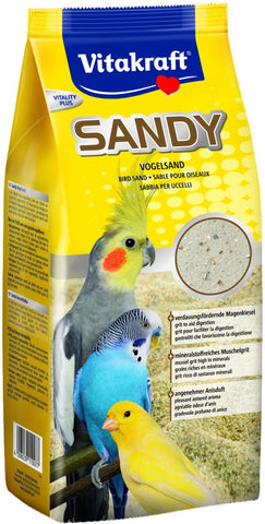 Vitakraft Sandy, bird sand 3 Plus, 2.5 kg bag (1 x 2.5 kg)