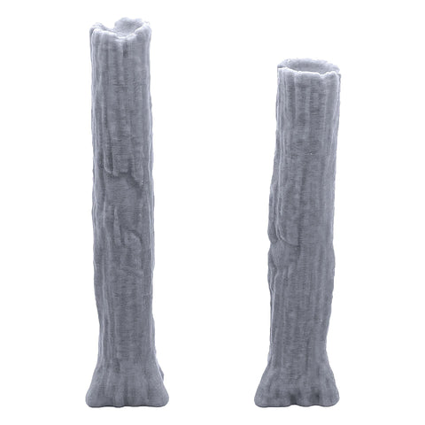EnderToys Forest Tree Trunks & Logs, 3D Printed Tabletop RPG Scenery and Wargame Terrain for 28mm Miniatures