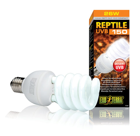 Exo Terra Rpetile UVB 150 Desert Terrarium Bulb, 25 W