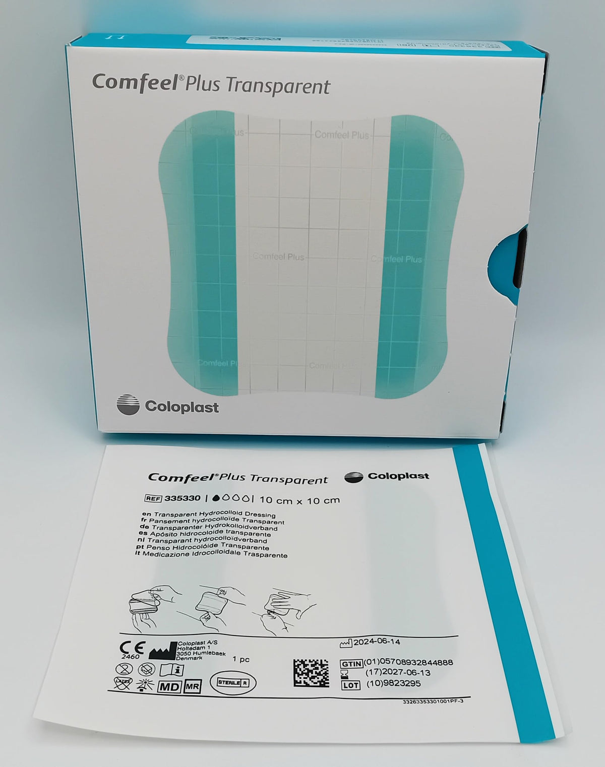 Hydrocolloid Dressing - Pack of 5 (10x10)