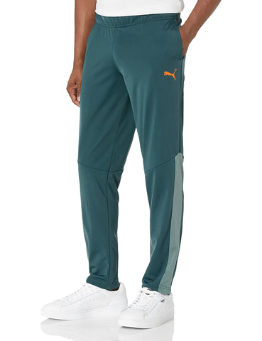 Puma Men's Contrast Pants 2.0, Green Gables/Balsam Green, XXL