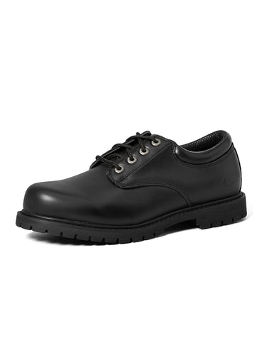 Skechers Men's Cottonwood Elks Oxfords, Black Black Leather Blk, 7 UK