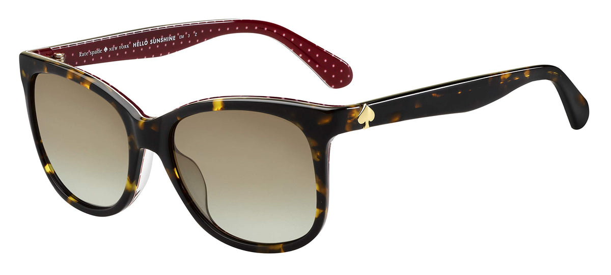 Kate Spade Danalyn/s Sunglasses, Havana, 54