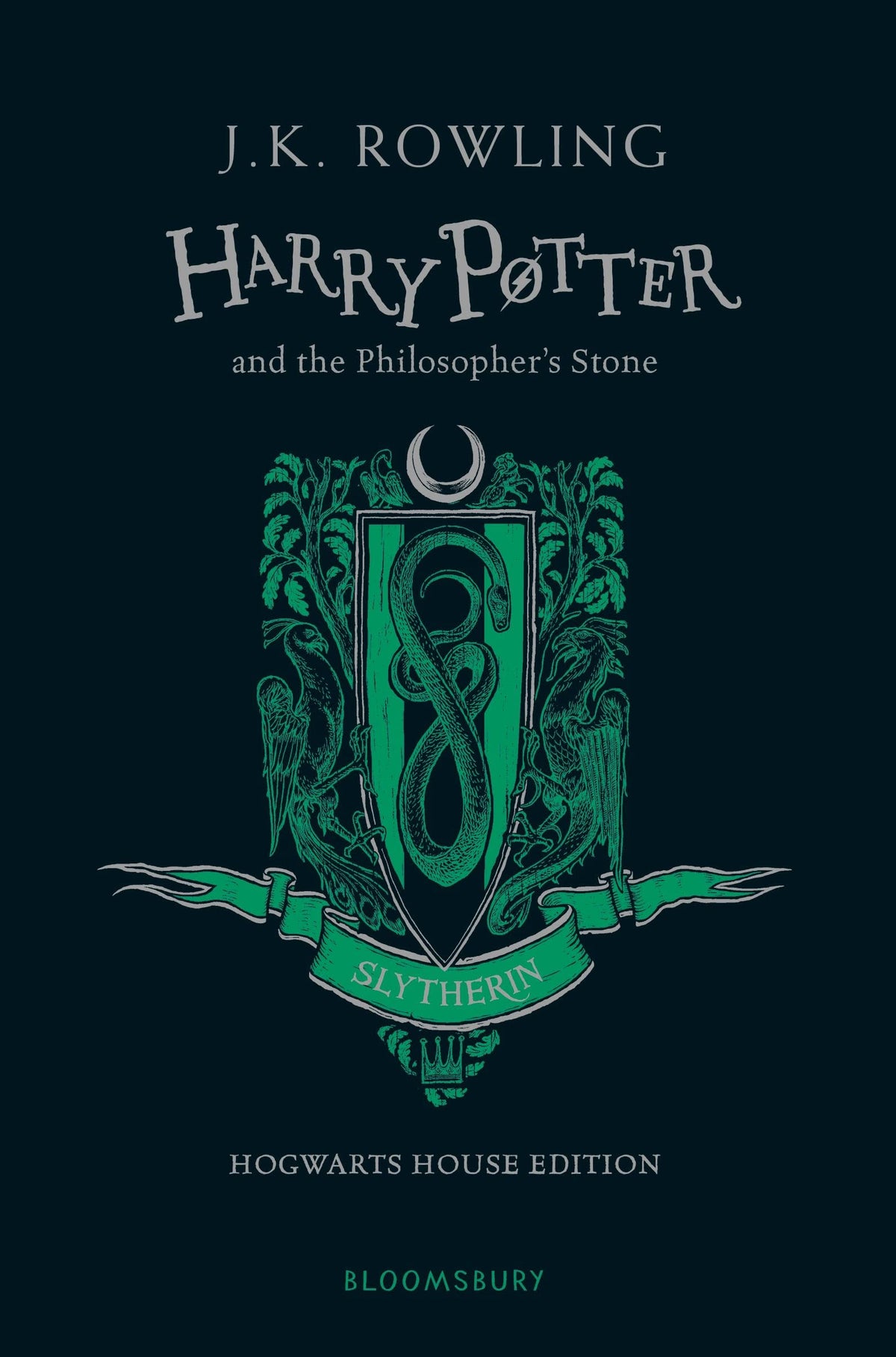 Harry Potter and the Philosopher's Stone - Slytherin Edition: Slytherin Edition; Black and Green (Harry Potter, 1)