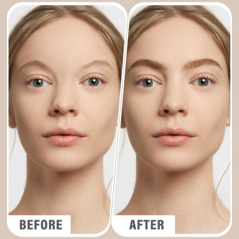 Boobeen Eyebrow Powder, 6-color Eyebrow Makeup Kit with 4 Eyebrow Stencils, 2 Eyebrow Brushes, 1 Eyebrow Pencil and 1 Tweezer, Waterproof Long Lasting Eyebrow Pomade to Define & Shape & Fill Brows