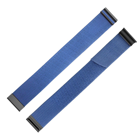 BandSmith Ultra-Soft Knit Nylon Strap for WHOOP 4.0 - Replacement Wristband for Comfort, Durability, and Performance (Blue)