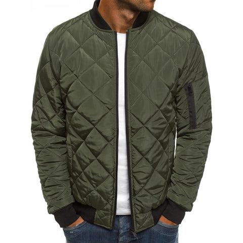 Legou Men's Lightweight Water Resistant Puffer Jacket Army Green XXL