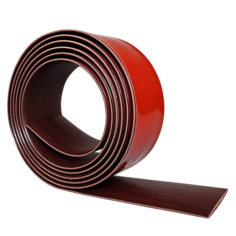 ZZLQIAN Flat Laminate Flooring Threshold Bar Transition Strip,Door Strip,PVC Self Adhesive Edge Trim,Seam Joining Strip,Transition Profile,Gap Cover Strip,for Wooden Floor,Laminate,Tile.200x4 cm
