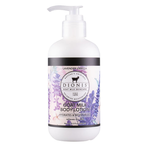 Dionis - Goat Milk Skincare Scented Lotion (8.5 oz) - Made in the USA - Cruelty-free and Paraben-free (Lavender Vanilla)