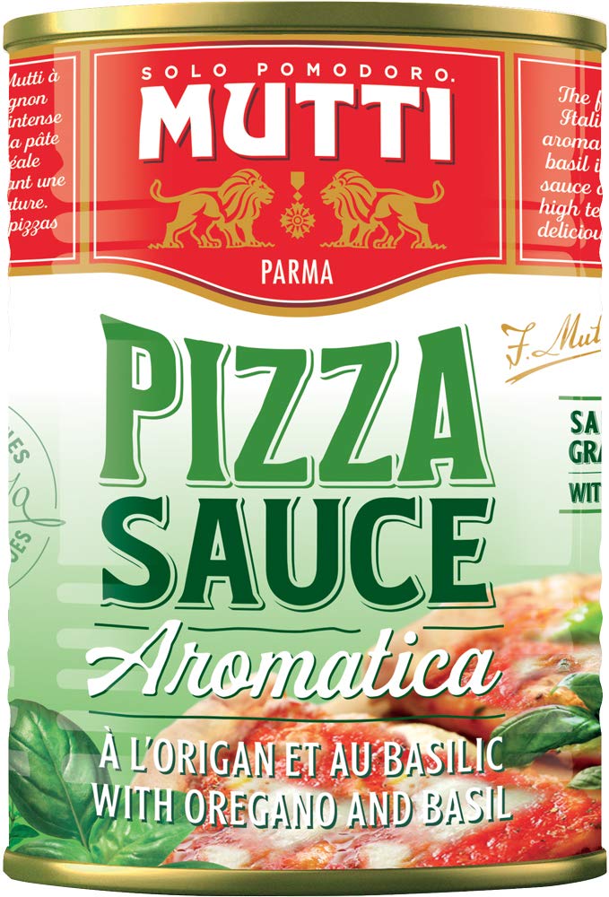 Mutti - Pizza Sauce Aromatica, Pizza Sauce, 400g, (Pack of 12)