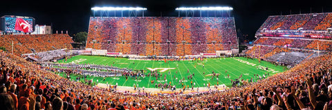MasterPieces 1000 Piece Sports Jigsaw Puzzle - NCAA Virginia Tech Center View Panoramic - 13"x39"