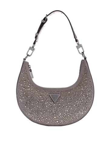 GUESS Lua Small Hobo, Pewter