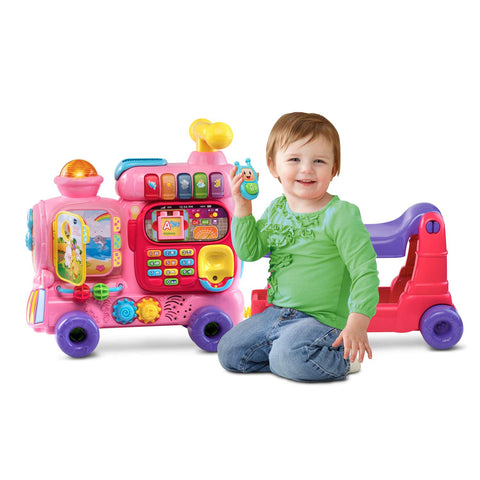 VTech Sit-To-Stand Ultimate Alphabet Train (Frustration Free Packaging), Pink, 80-181951