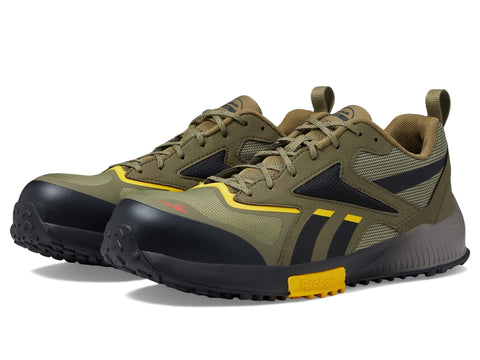 Reebok Work Men's RB3240 Lavante Trail 2 Work Construction Shoe Green Safety, 11.5