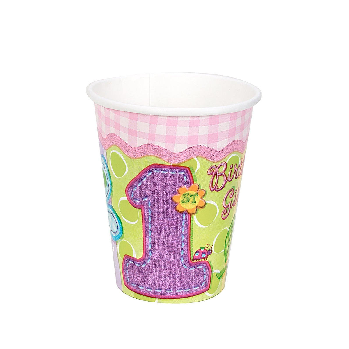 Amscan Hugs & Stitches Girl 9 oz Cups - 8 ct