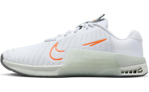 NIKE Men's Sneaker Low, White White Light Silver Bright Mandarin, 11 AU