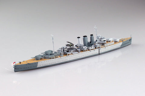 Aoshima Waterline 52662 HMS Dorsetshire Indian Ocean Raid 1/700 scale kit