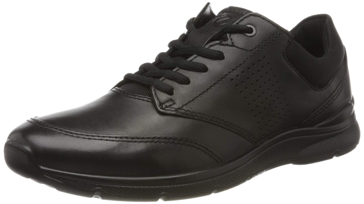 ECCO Men's Irving Sneaker, Black Black 51052, 11-11.5