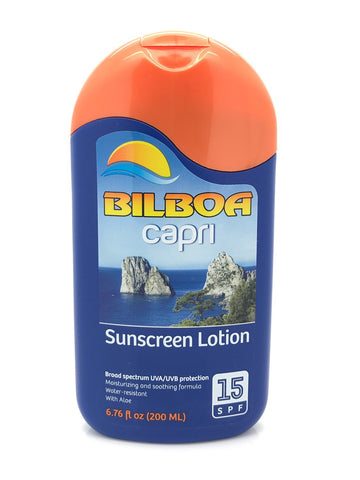Bilboa Capri Sunscreen Lotion, SPF 15 by Bilboa