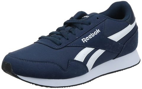 Reebok Unisex Royal Cl Jogger 3 Sneakers, Collegiate Navy White Black, 10.5 US Men