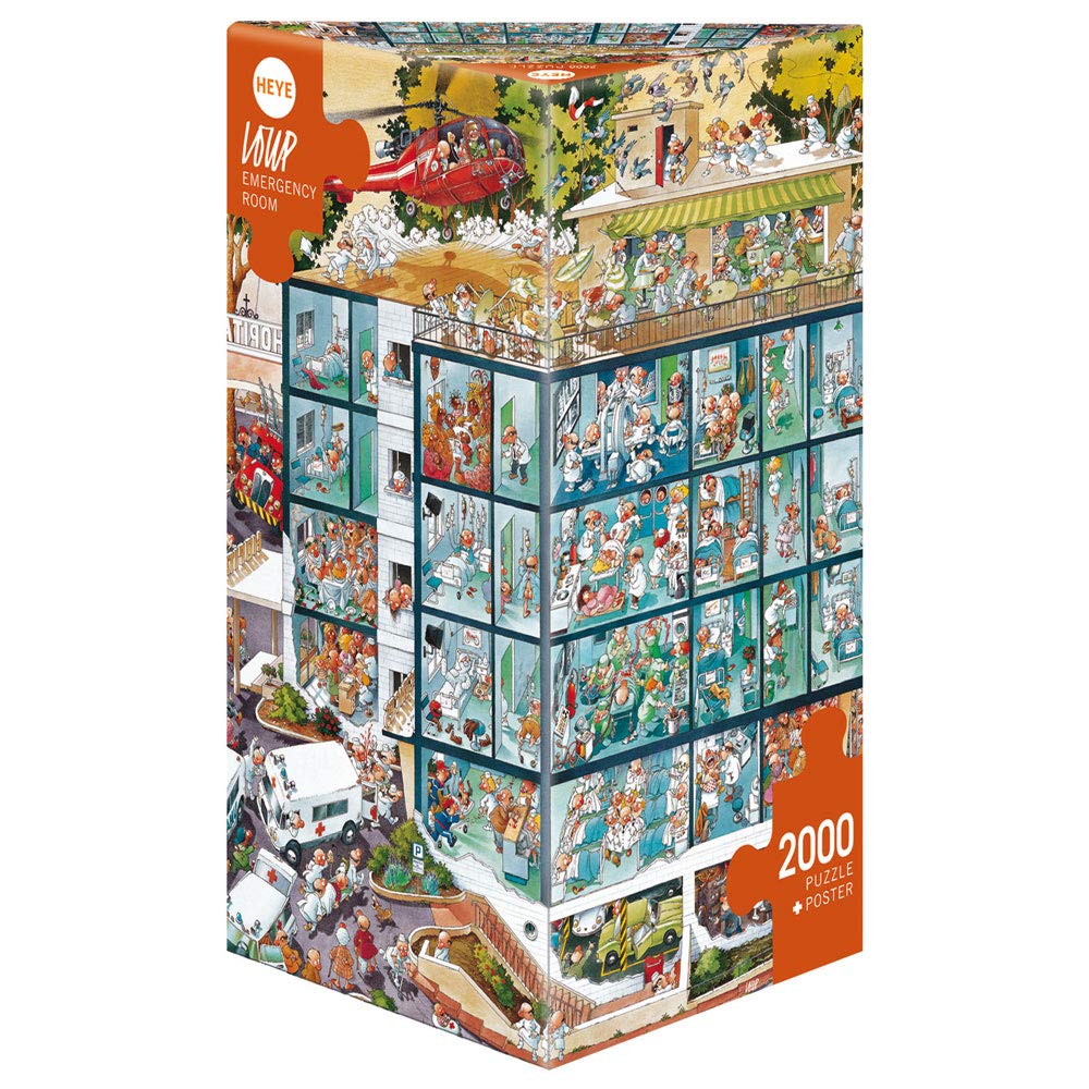 Heye 93990 Puzzle, Multicoloured