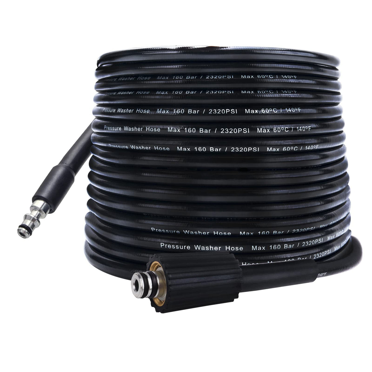 BEAR FORCE Replacement Pressure Washer Hose 10 m * 160 Bar, Compatible with Lavor Vax High Pressure Cleaner…