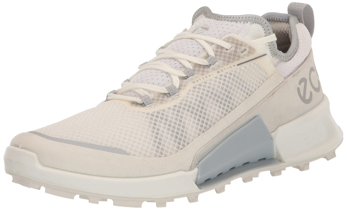 ECCO Men's Biom 2.1 Low Textile Trail Running Shoe, Shadow White/White/Shadow White, 13-13.5