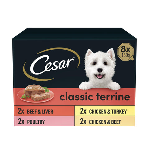 CESAR Classics Terrine Mixed Selection 8x150g