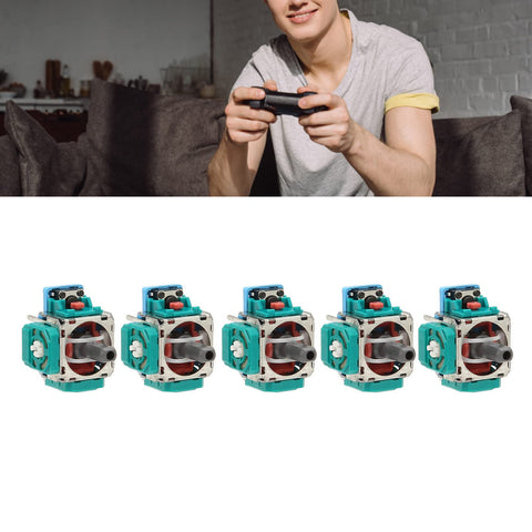 gernie 5Pcs Analog 3D Joysticks Replacement for PS5 Game Controller, 3D Analog Joystick Thumb Stick Thumbstick Sensor Module Potentiometer for PS5 Controller Accessory Replacement