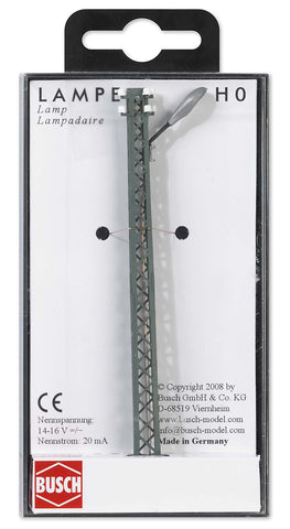 Busch 4151 Street Lamp Lattice-Mast HO Scale Model Lighting