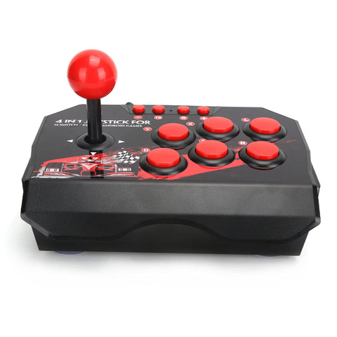 Arcade Fight Stick, Universal Street Fighter Arcade Games Control, USB Cable Fighting Joystick Controller for Switch/PC/PS3