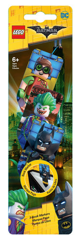LEGO Batman Movie Book Marker Set 3 Pack