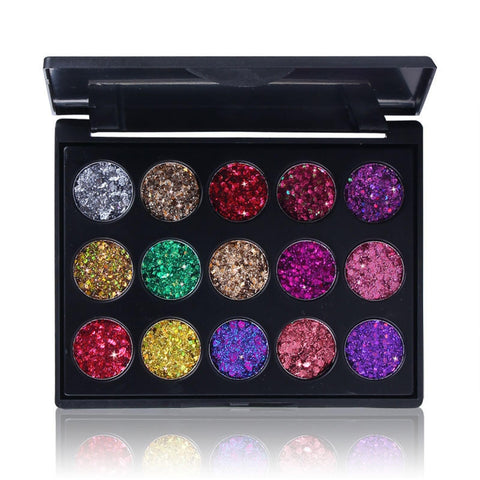 FantasyDay Makeup Sets, Multifunction Makeup Palettes with Mirror, 90 Eyeshadows/Compact Powder/Sequins/Bronzing Powder/Highlighter/Lip Color, Makeup kit for women full kit - #B(Orange Blush)