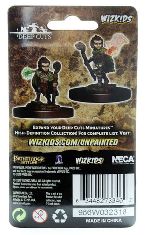 Pathfinder Deep Cuts Unpainted Miniatures: Wave 5: Gnome Male Druid