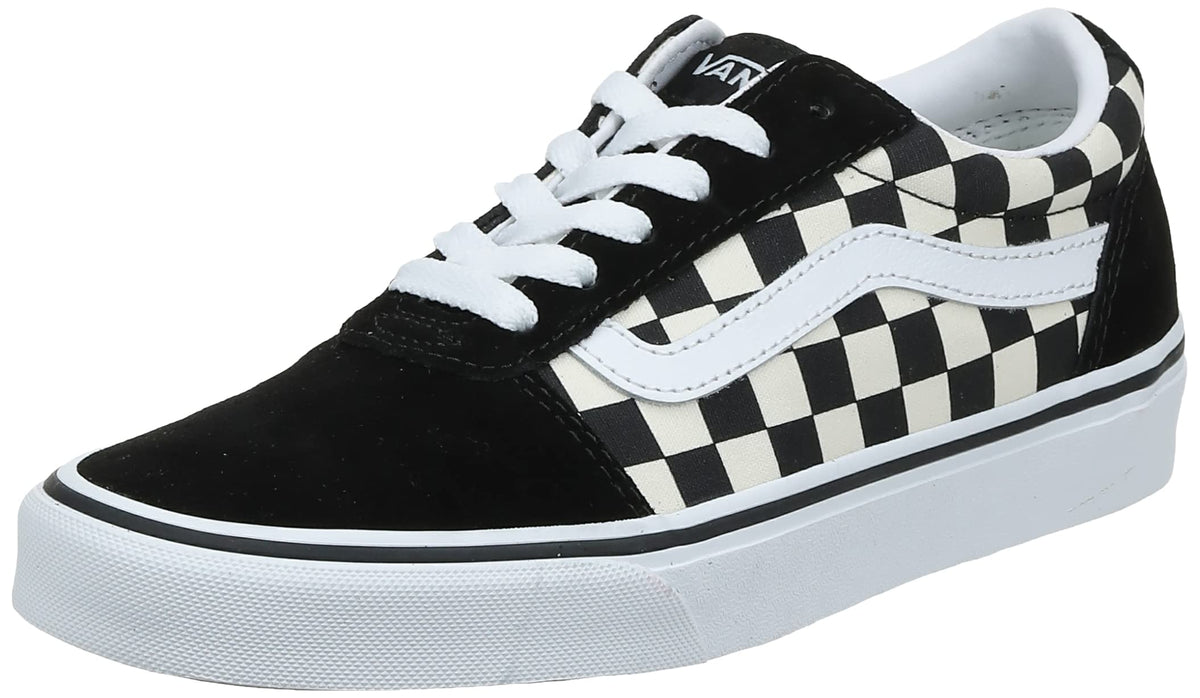 Vans Women's Ward Trainers, Checkerboard Black White, 11