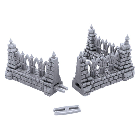 Cemetery Bundle by Terrain4Print, 3D Printed Tabletop RPG Scenery and Wargame Terrain for 28mm Miniatures