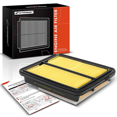 A-Premium Engine Air Filter Compatible with Nissan Versa 2020-2024, Kicks 2017-2024, 1.6L, Replace# 165465RF0A